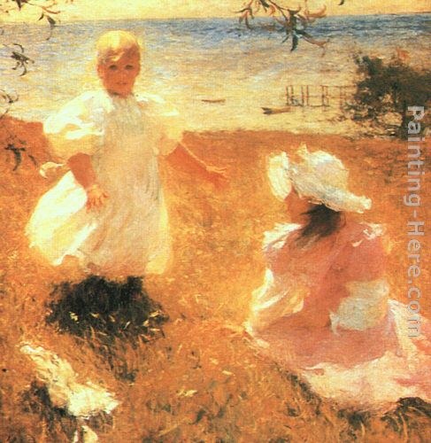 Frank Weston Benson The Sisters